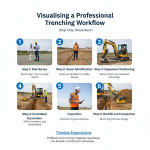 Trenching Services Steps