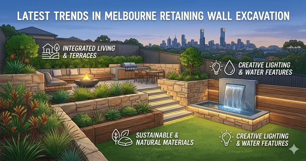 Melbourne Retaining Wall Excavation