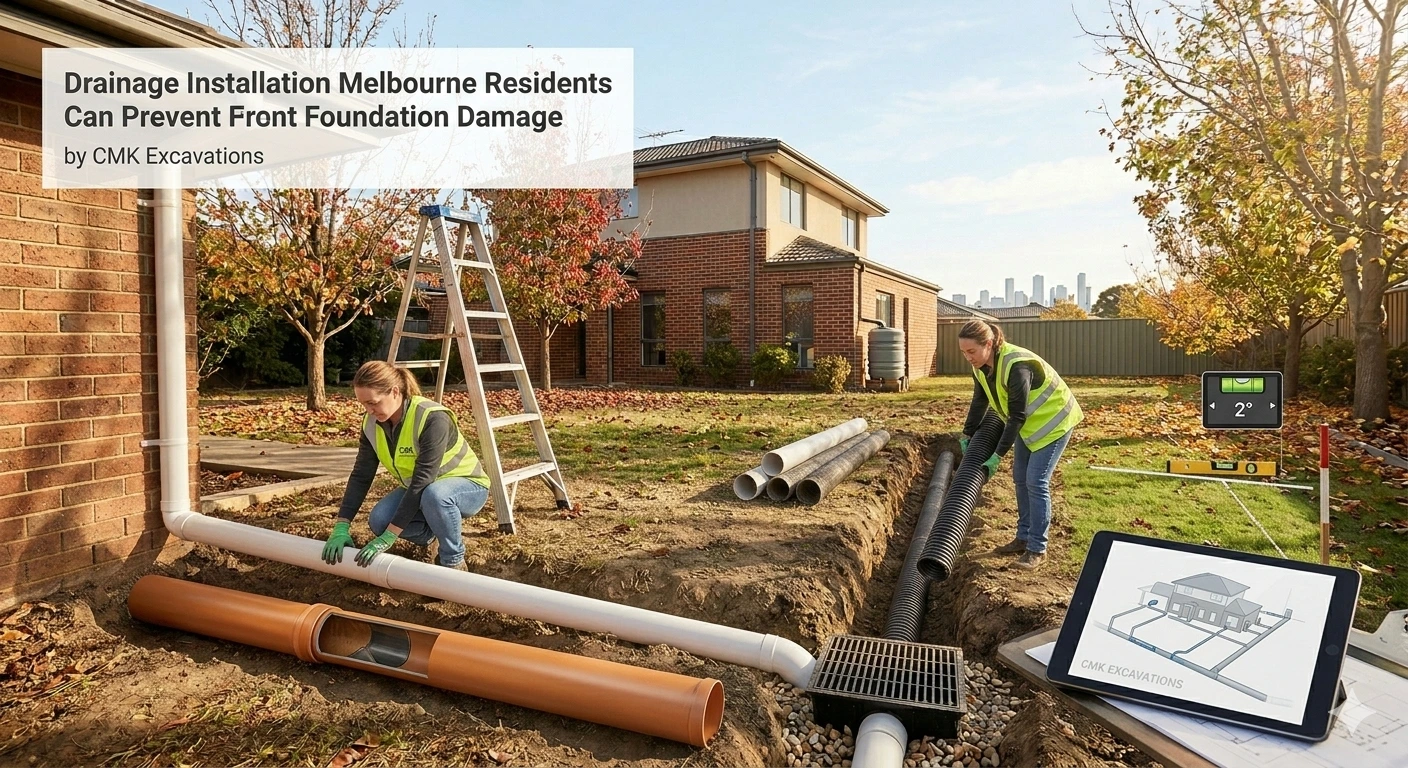 How Drainage Installation Melbourne Residents Can Prevent Foundation Damage This Winter