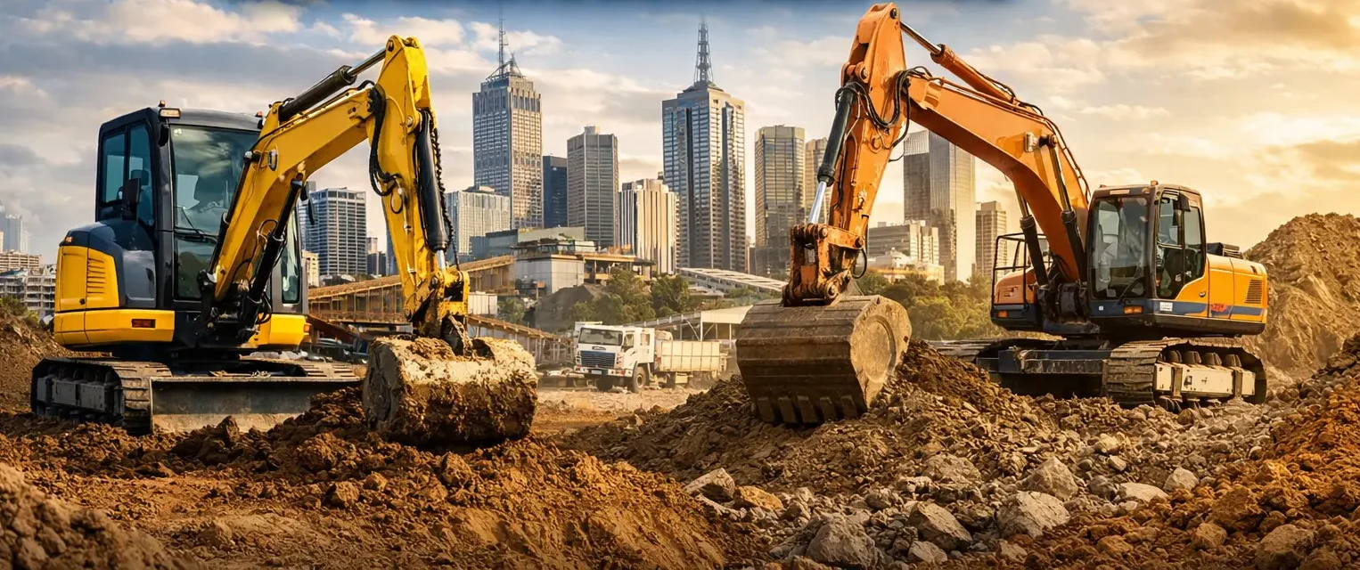 Excavator Hire Melbourne: Expert Solutions from CMK Excavations and Hire