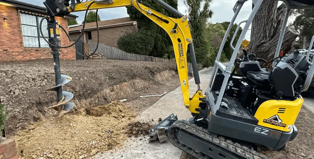 professional hole digging services melboune