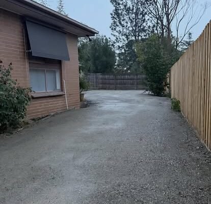 Driveway excavation and preparation by CMK Excavations