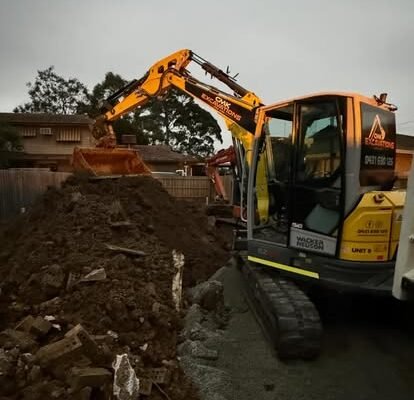 Excavation and earthmoving by CMK Excavations