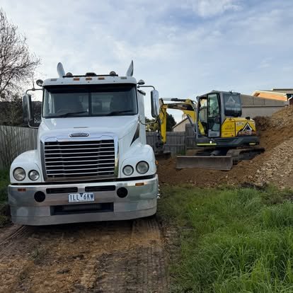 Dirt and material removal by CMK Excavations